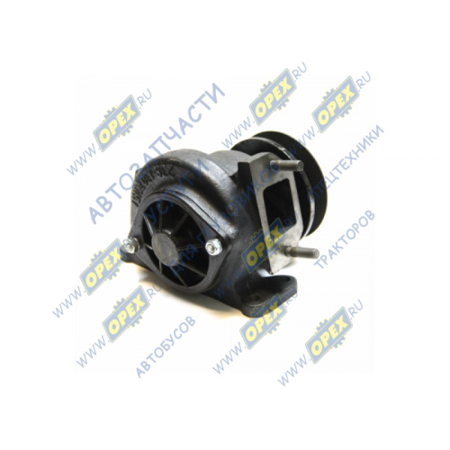 238АК-1307010 Насос водяной (чугун) фшкива=120; 1ручей; 4отв.ф10/2шпильки М10х1 с перепуск.клапаном в сборе ТМК Тутаев